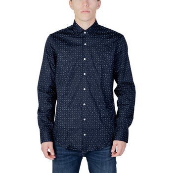 Vêtements Homme Chemises manches longues Calvin Klein Jeans K10K112104 Bleu