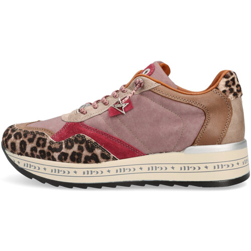 Chaussures Femme Baskets mode Cetti  Rose