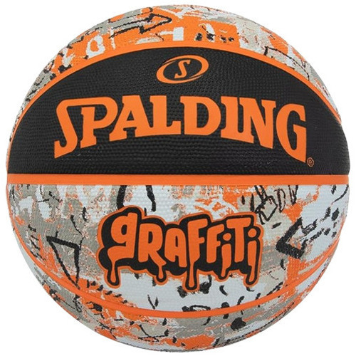 Accessoires Ballons de sport Spalding BALLON GRAFFITI SZ5 - Orange - 5 Orange