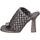 Chaussures Femme Sandales et Nu-pieds Via Montenapoleone EZ686 Gris