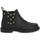 Chaussures Fille Bottes Naturino 1A33 PICCADILLY BLK Noir