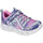 Chaussures Enfant Running / trail Skechers Heart lights - rainbow lux Multicolore