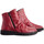Chaussures Femme Bottines Walk & Fly 918-010 Rouge
