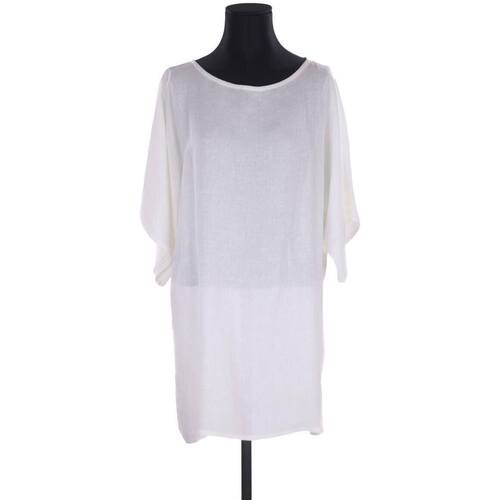 Vêtements Femme Robes Dusan Robe en lin Blanc