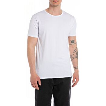 Vêtements Homme T-shirts & Polos Replay M3590.2660-001 Blanc