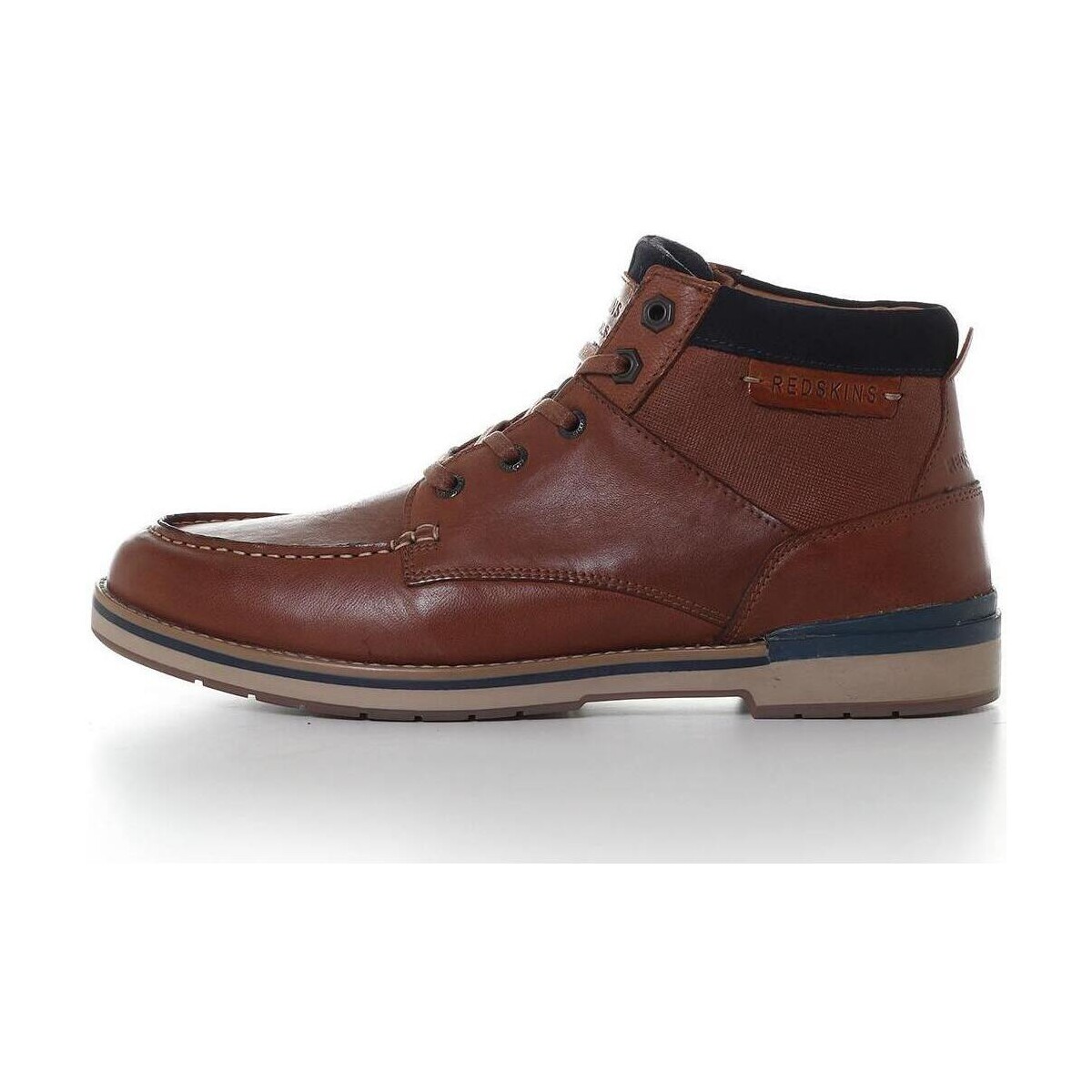 Chaussures Homme Boots Redskins DACCAN COGNAC MARINE Marron