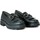 Chaussures Femme Chaussures de travail Pitillos MOCASINES DE PIEL CON FLECOS 5364 NEGRO Noir