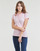 Vêtements Femme Polos manches courtes Tommy Hilfiger HERITAGE SHORT SLEEVESLIM POLO Rose