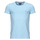 Vêtements Homme T-shirts manches courtes Yellow Tommy Hilfiger STRETCH SLIM FIT TEE Bleu ciel