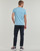 Vêtements Homme T-shirts manches courtes Yellow Tommy Hilfiger STRETCH SLIM FIT TEE Bleu ciel