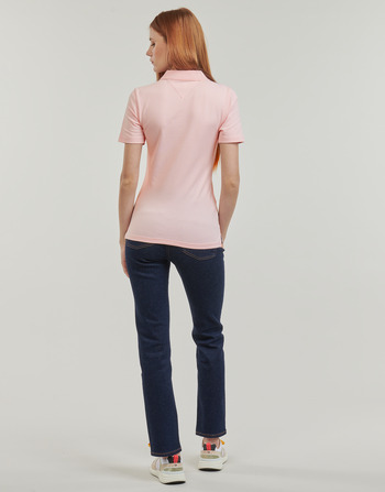 Tommy Hilfiger 1985 SLIM PIQUE POLO SS Rose