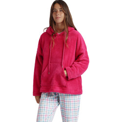 Vêtements Femme Pyjamas / Chemises de nuit Admas Sweat-shirt à capuche Basica Rose