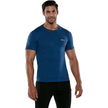 Vêtements Homme T-shirts & Polos Code 22 T-shirt manches courtes Basic Code22 Bleu