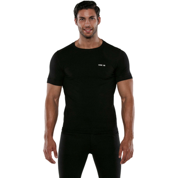 Vêtements Homme T-shirts & Polos Code 22 T-shirt manches courtes Basic Code22 Noir