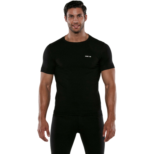 Vêtements Homme Andrew Mc Allist Code 22 T-shirt manches courtes Basic Code22 Noir
