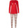 Vêtements Femme Pyjamas / Chemises de nuit Lisca Pyjama leggings tunique manches longues Holiday  Cheek Rouge