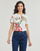 Vêtements Femme T-shirts manches courtes Desigual TS_MICKEY LACROIX Blanc