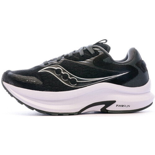 Chaussures Femme zapatillas de running Saucony constitución ligera maratón blancas Saucony S10732-05 Noir