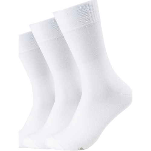 Accessoires Homme Chaussettes Skechers 3pk Men's Basic Socks Blanc