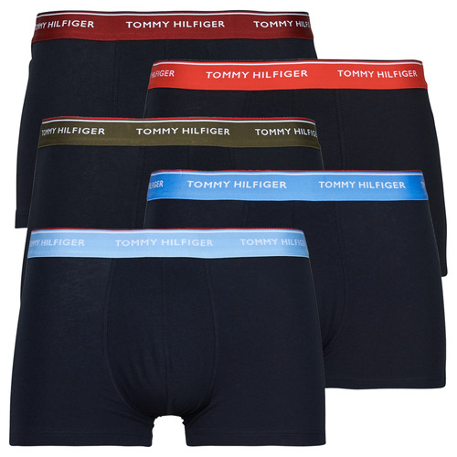 Sous-vêtements Homme Boxers Tommy Sock Hilfiger PREMIUM ESSENTIALS X5 Marine