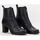 Chaussures Femme Bottes Desiree Botines  en color negro para Noir