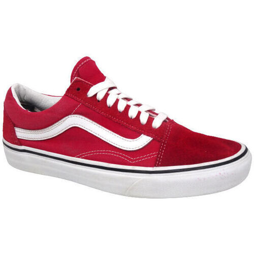 Chaussures Baskets mode Vans Reconditionné Old Skool - Rouge