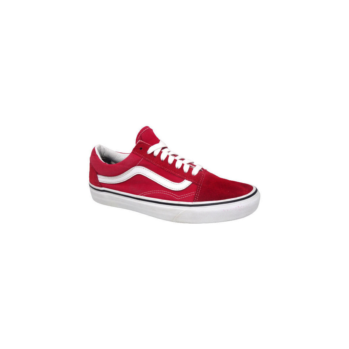 Chaussures Baskets mode Vans Reconditionné Old Skool - Rouge