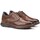 Chaussures Homme Chaussures de travail Fluchos BLUCHER DE PIEL HOMBRE WILLIAM F1351 CAMEL Marron
