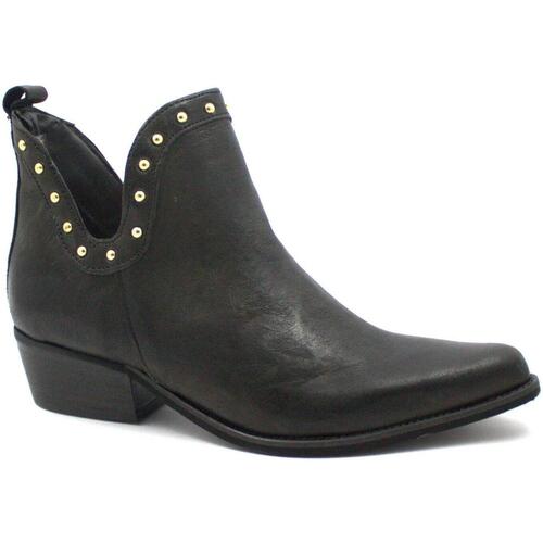 Chaussures Femme Bottines Giada GIA-I23-TEX04-BL Noir