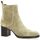 Chaussures Femme Boots Spaziozero Boots cuir velours Beige