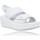 Chaussures Femme Sandales et Nu-pieds IgI&CO Sandalias Cuña de Piel para Mujer de  16678 Blanc