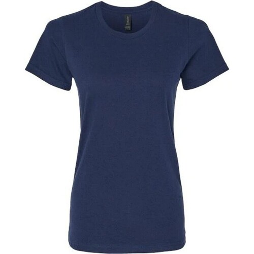 Vêtements Femme T-shirts manches longues Gildan 65000L Bleu