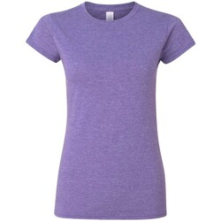 Vêtements Femme T-shirts manches longues Gildan Softstyle Violet