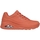 Chaussures Femme Baskets mode Skechers UNO STAND ON AIR 73690 Orange