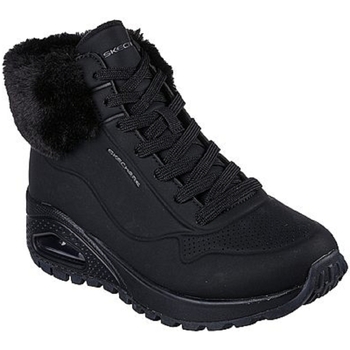 Chaussures Femme Boots Skechers UNO RUGGED FALL AIR Noir