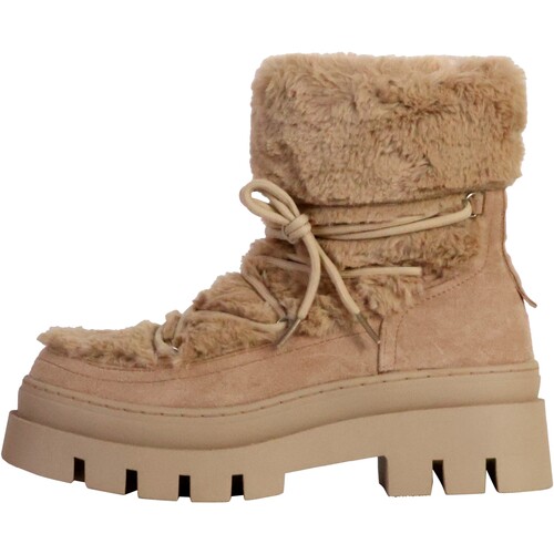 Chaussures Femme Boots The Divine Factory Oh My Bag Beige