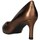 Chaussures Femme Escarpins Unisa Llanes talons Femme Bronze Marron