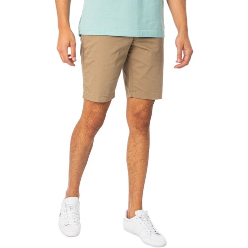Vêtements Homme Shorts peplum / Bermudas Lacoste Shino Coupe Slim Beige
