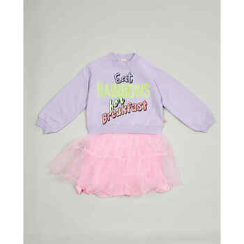Vêtements Fille Robes Billieblush Robe décontractée multicolore  pour fille Violet