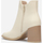 Chaussures Femme Bottines La Modeuse 67932_P158165 Beige
