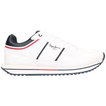 Chaussures Homme Baskets mode Pepe nster jeans TOUR CLUB Hombre Blanco Blanc