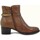 Chaussures Femme Boots Tamaris Femme Chaussures, Bottine, Cuir, Zip-25042 Marron