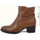 Chaussures Femme Boots Tamaris Femme Chaussures, Bottine, Cuir, Zip-25042 Marron