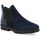 Chaussures Femme Boots Plantar Reqin's Boots Plantar cuir velours Marine