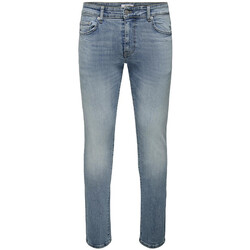 Vêtements ducatifs Jeans slim Only & Sons  22026464 Bleu
