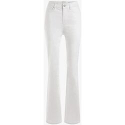 Vêtements Keep Pantalons Guess W2BA63 W93CE POP 70S-G011 Blanc
