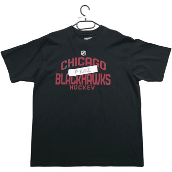 Vêtements Homme Mission Printed Block Jacket Big Kids Reebok Sport T-Shirt  Chicago Blackhawks Patrick Kane NHL Noir