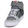 Chaussures Garçon Baskets montantes DC Shoes PURE HIGH-TOP EV Rouge / Gris