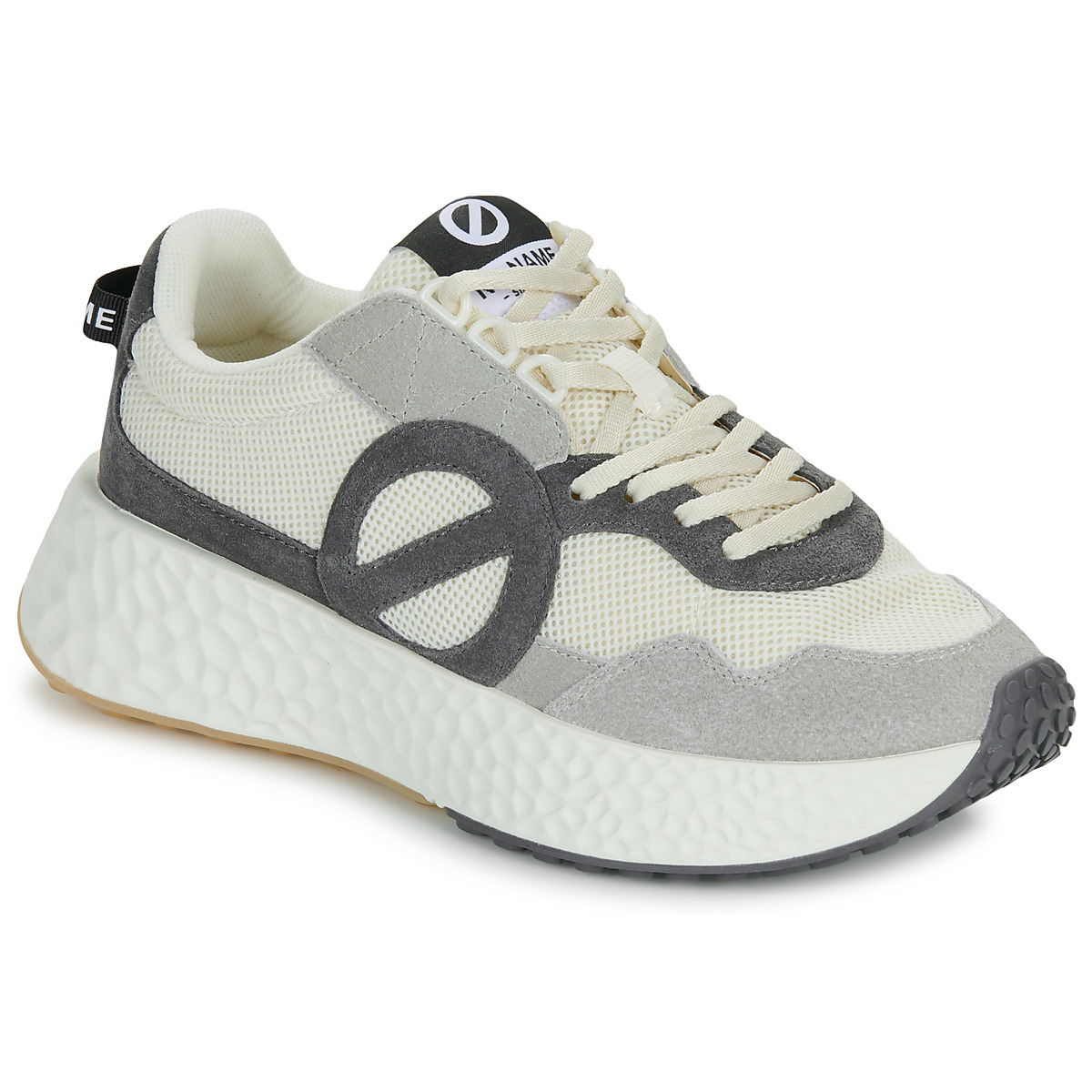 Chaussures Homme Baskets basses No Name CARTER JOGGER M Gris / Blanc