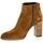 Chaussures Femme Boots Paoyama Boots cuir velours Marron